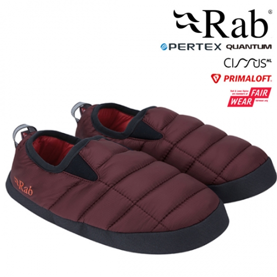 RAB 랩 씨러스 헛 슬리퍼 QAJ-05 / 정식수입 겨울 등산 보온 실내용 패딩 슬리퍼