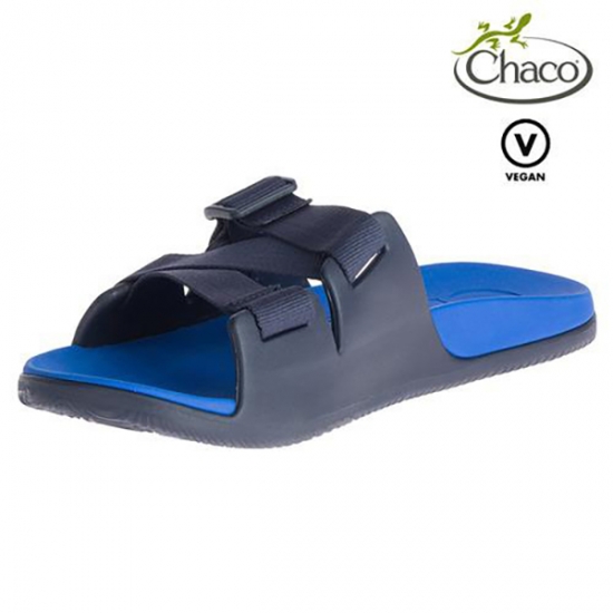 차코 칠로스 슬라이드 블루 남성용 슬리퍼 CCA2MFS007 해수욕장 정식수입품
