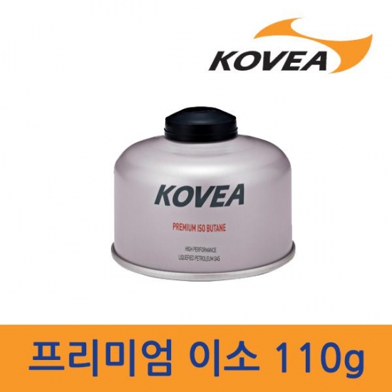 코베아 이소가스 / 110g 낚시용 캠핑용 나사식 부탄가스 -10℃ 가능