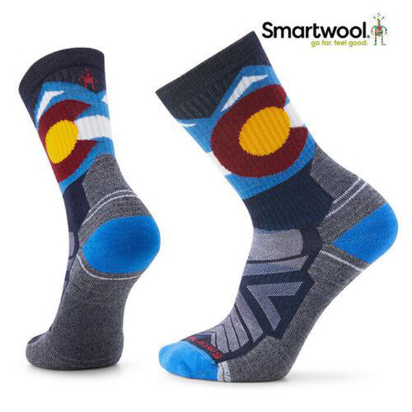 스마트울 Hike Light Cushion Colorado Crew Socks 남성용 (SWC3AWS001)