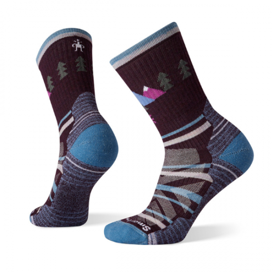 스마트울 W Hike Light Cushion Under the Stars Crew Socks 여성용 (SWC3WWS004)