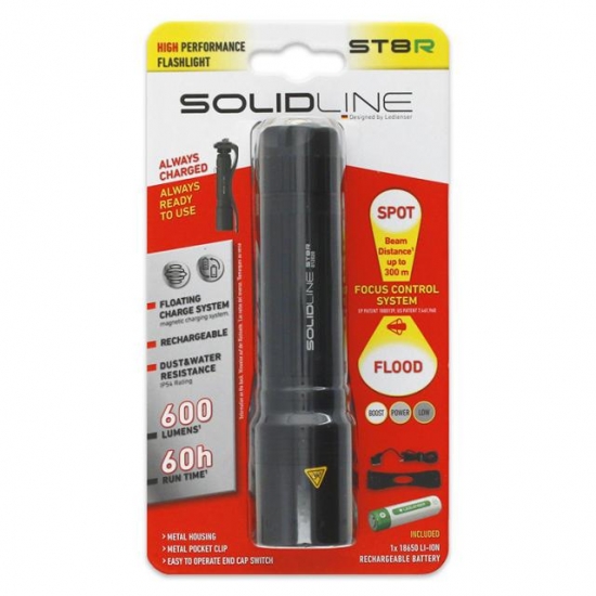 레드렌서 Solidline ST8R 충전형 플래쉬 600루멘