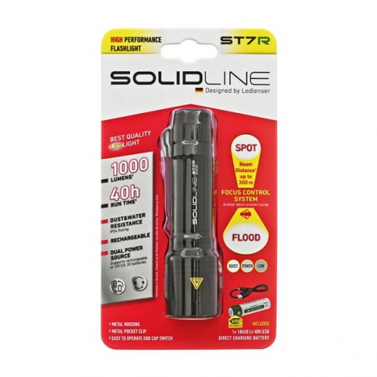 레드렌서 Solidline ST7R 충전형 플래쉬 1000루멘