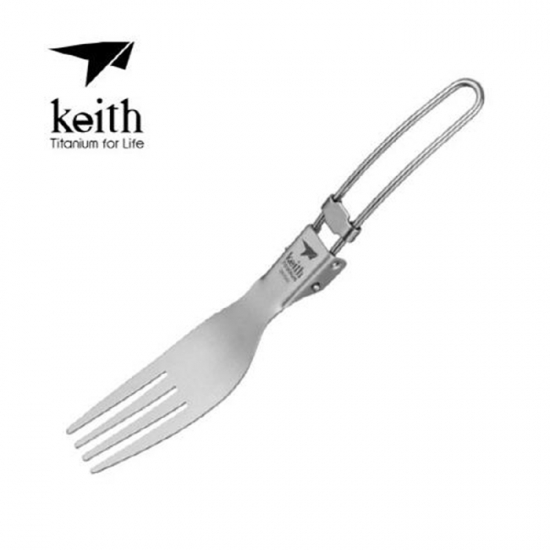 키이스 KE Folding Titanium Fork (Ti5303) / 폴딩 티타늄 포크