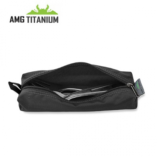AMG 티타늄 수저 케이스 / 캠핑 백패킹