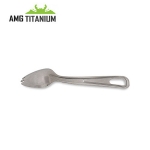 AMG 티타늄 여성용 스포크 / 캠핑 백패킹 티탄 수저 초경량 티타늄