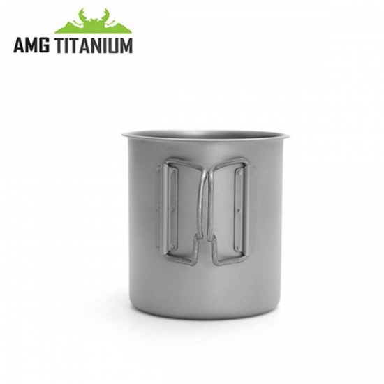 AMG 티탄늄 싱글머그컵 샌딩 450ml