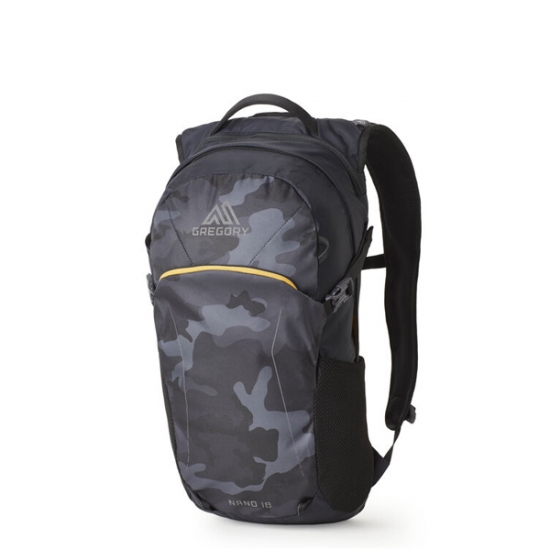 그레고리 NEW 나노 18L Black Woodland Camo / 등산배낭 백팩