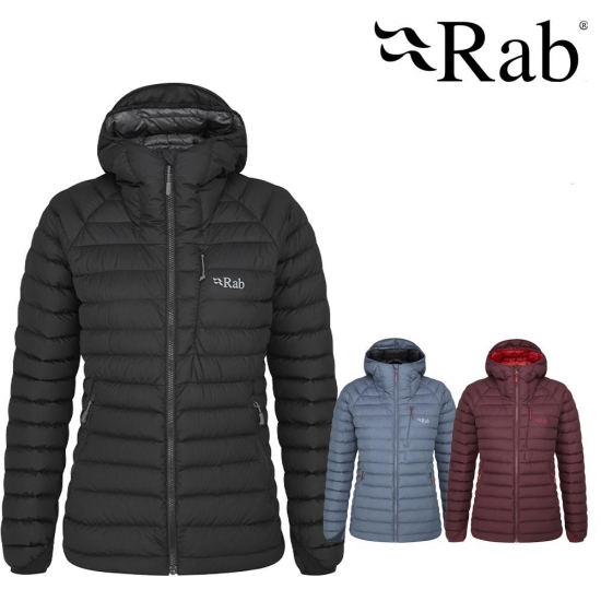 RAB 랩 인피니티 마이크로 라이트 자켓 여성용 QDB-23 /신형 정식수입품 겨울 패딩