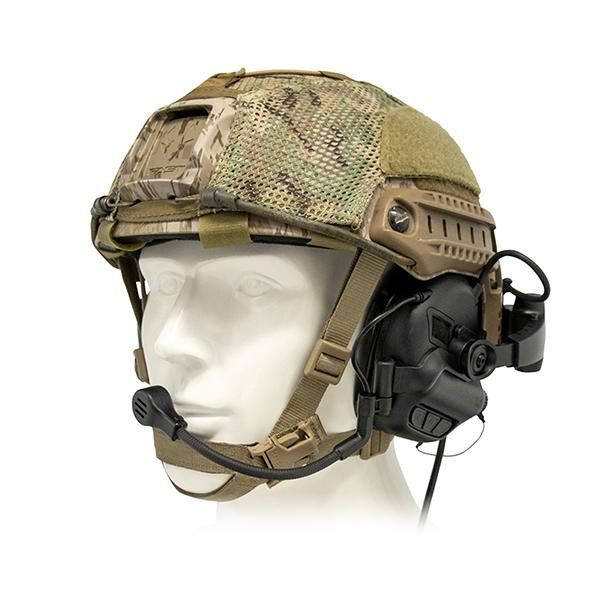이어모어 밀프로 M32X Mark 3 ARC헬멧 레일용 무전 및 청력보호 헤드셋