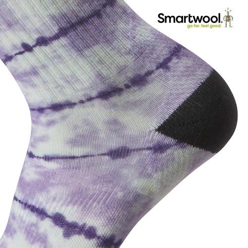 스마트울 Athletic Tie Dye Print Crew Socks SWD3WWS014