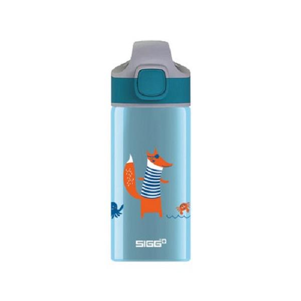 지그 미라클 알루미늄 키즈 워터 보틀 400ml 폭스 Kids Water Bottle Miracle 400ml Fox