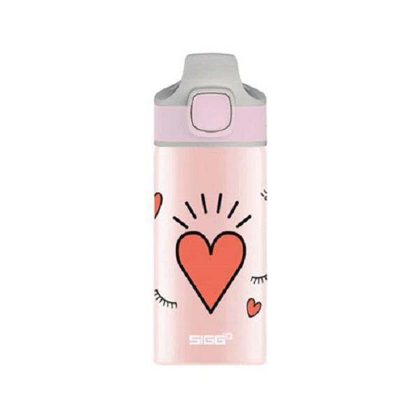 지그 미라클 알루미늄 키즈 워터 보틀 400ml 걸 파워 Kids Water Bottle Miracle 400ml Girl Power