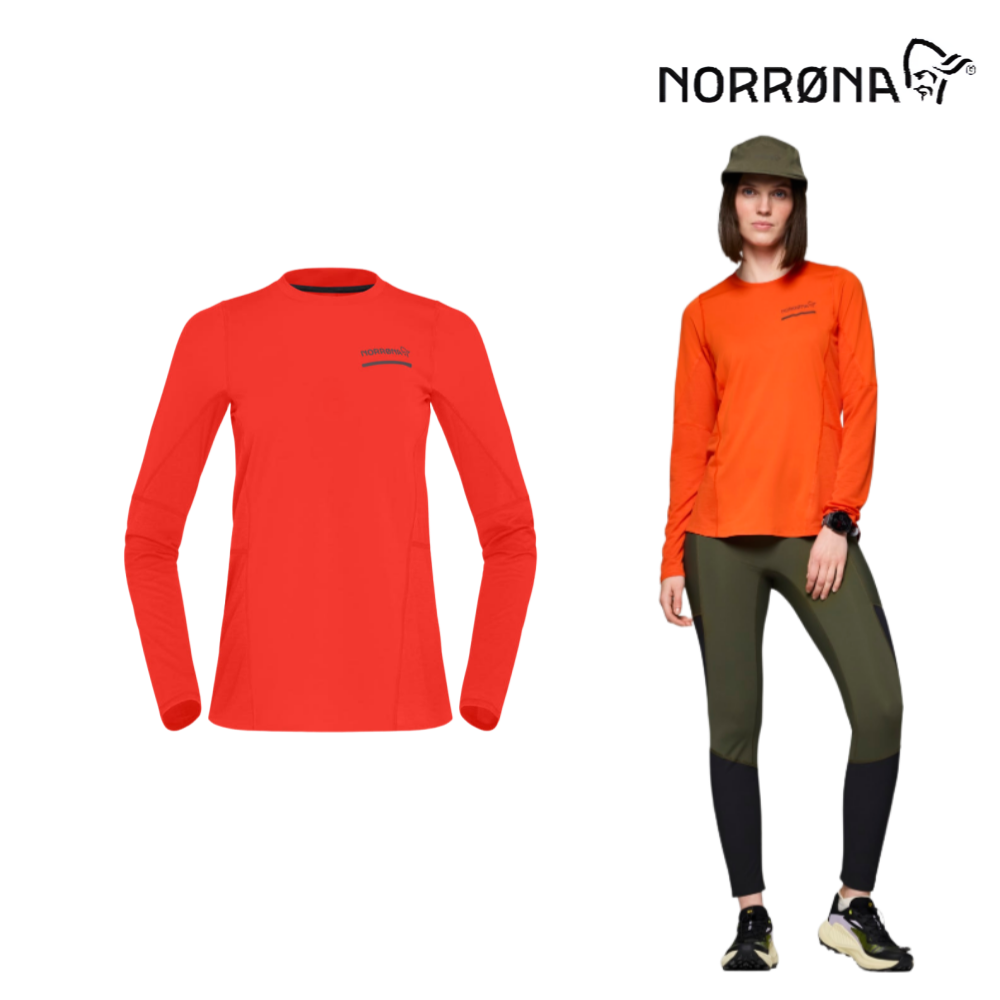 노로나 센자 이퀄라이저 라이트웨이트 롱슬리브 티셔츠 여성용 5824-23