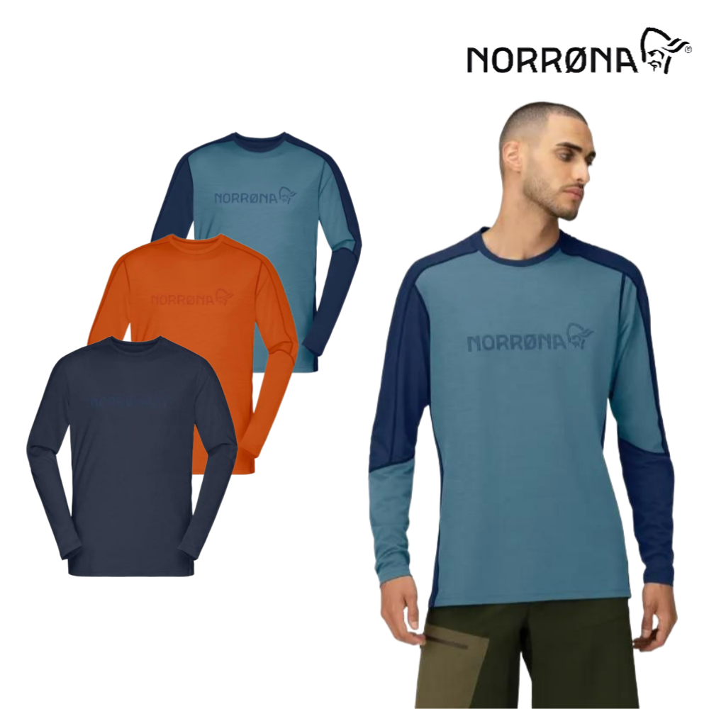 노로나 팔케틴드 이퀄라이저 메리노 라운드넥 티셔츠 남성용 1820-22