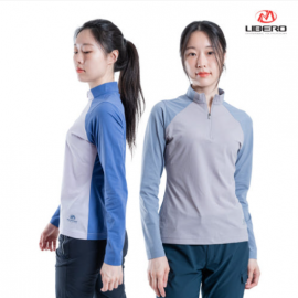 리베로 스톤리 여성용 긴팔 짚티