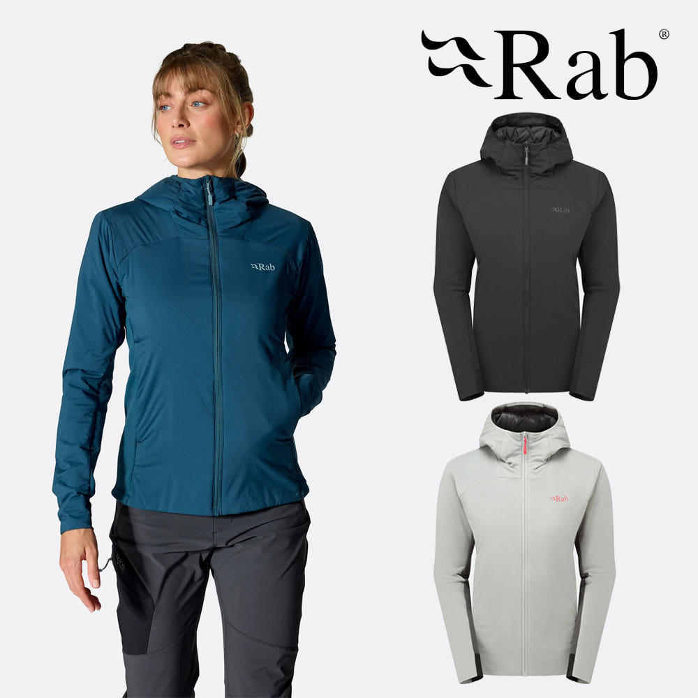 Rab 젠에어 알파인 플렉스 자켓 여성용 QIP-42 / 미드레이어