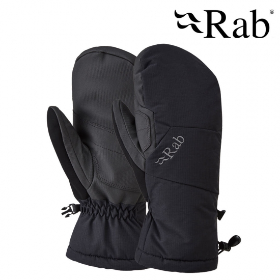 RAB 랩 스톰 미트 블랙 여성용 QAJ-54/ 정식수입 겨울 글러브 보온 벙어리 장갑 RAB 랩 스톰 미트 블랙 여성용 QAJ-54/ 정식수입 겨울 글러브 보온 벙어리 장갑