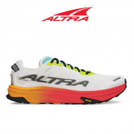 알트라 몽블랑 카본 남성용 화이트/오렌지 / 초경량 트레일러닝