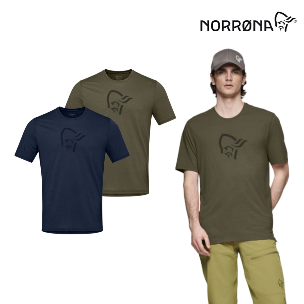 노로나 페뮨드 이퀄라이저 메리노 반팔 티셔츠 남성용 (2649-24)