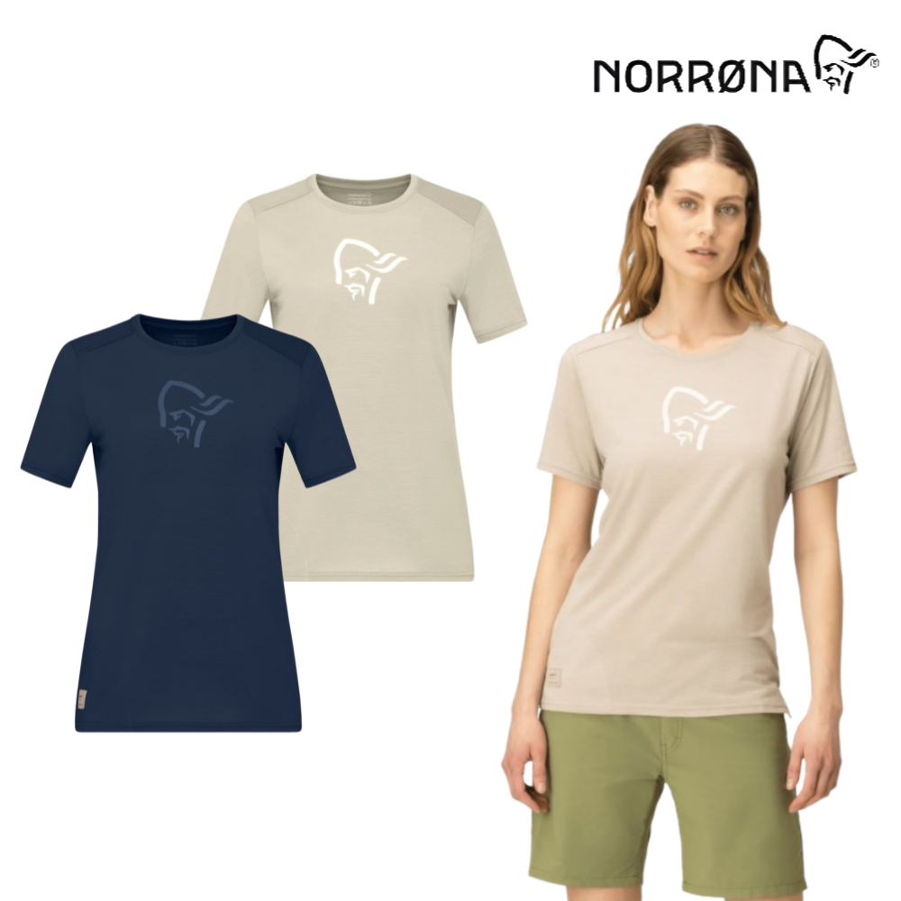 노로나 페뮨드 이퀄라이저 메리노 반팔 티셔츠 여성용 (2656-24)