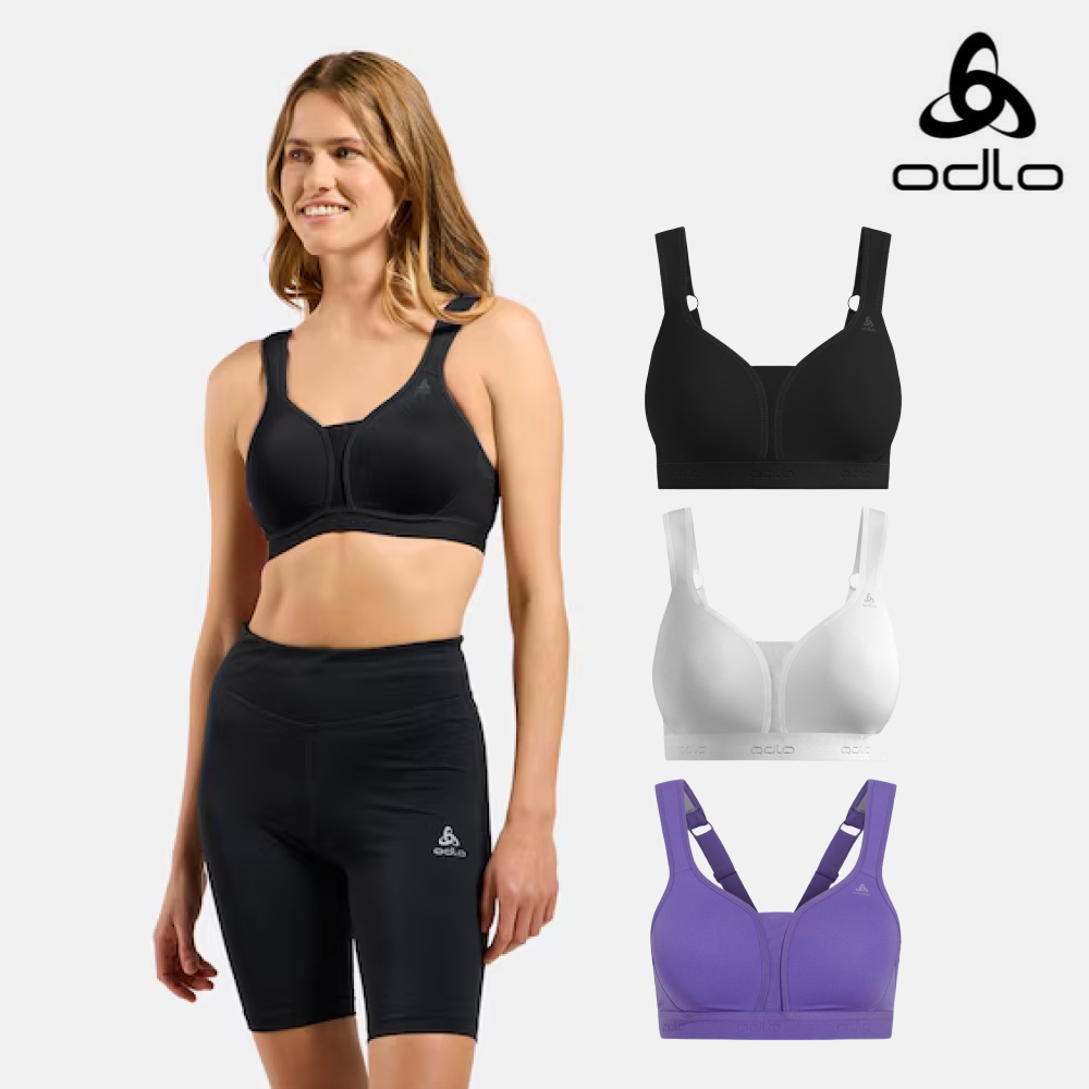 오들로 패디드 하이 스포츠 브라 13071A 사이클링 트레일러닝