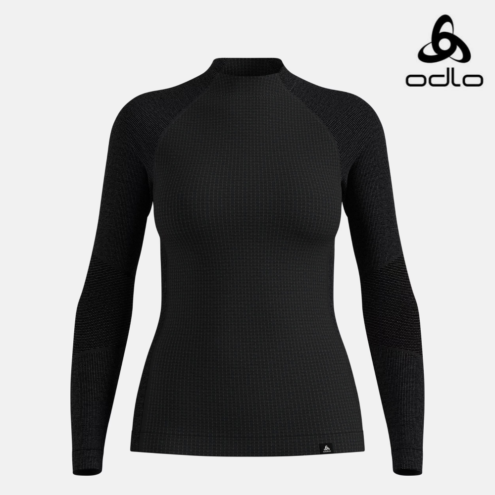 오들로 심리스 PW 탑 LS 여성 112301 러닝 스키 등산 백패킹 메리노울 베이스레이어