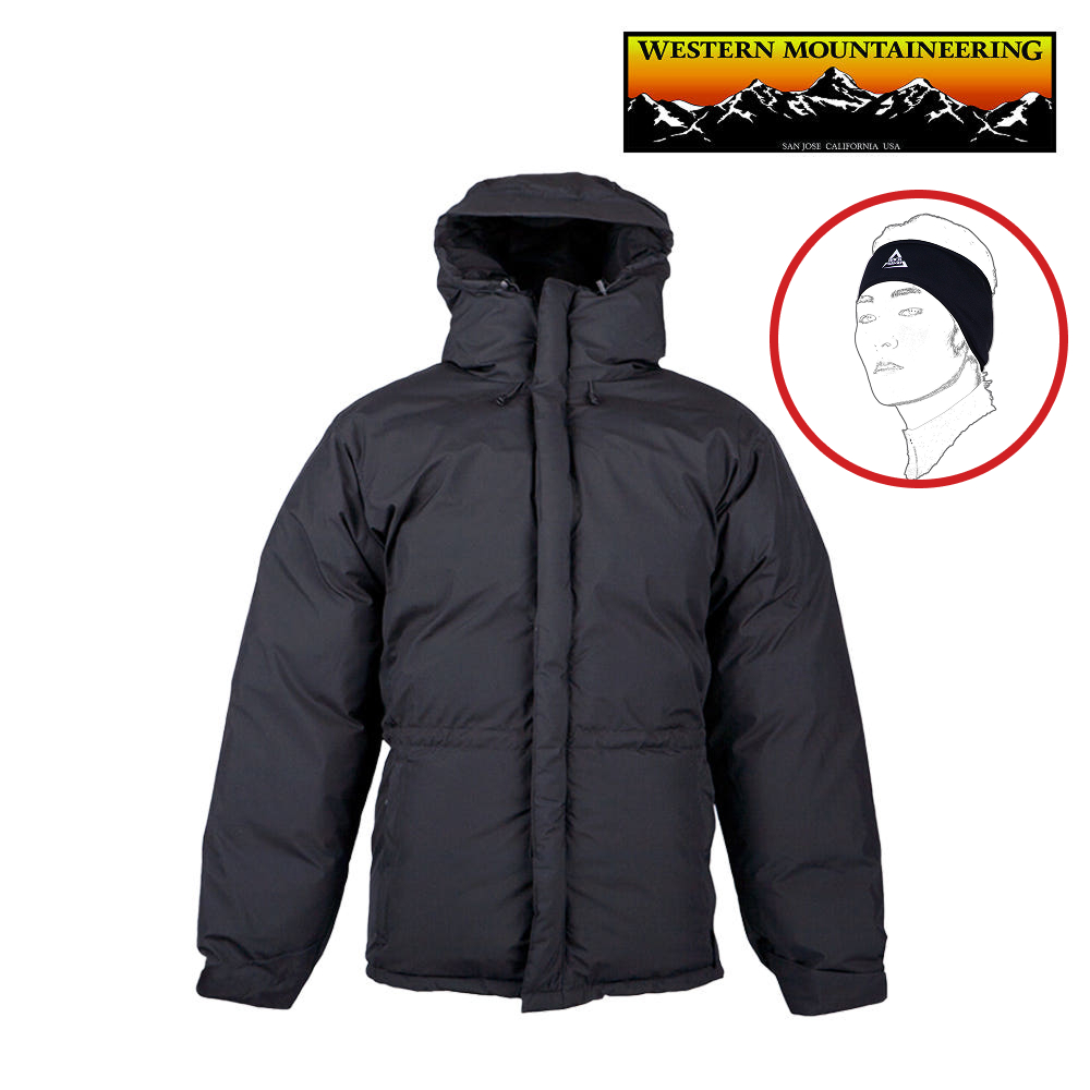 웨스턴마운티니어링 아이언 파카 패딩 필파워 850+ 구스 다운 대장급 등산 우모복 방수