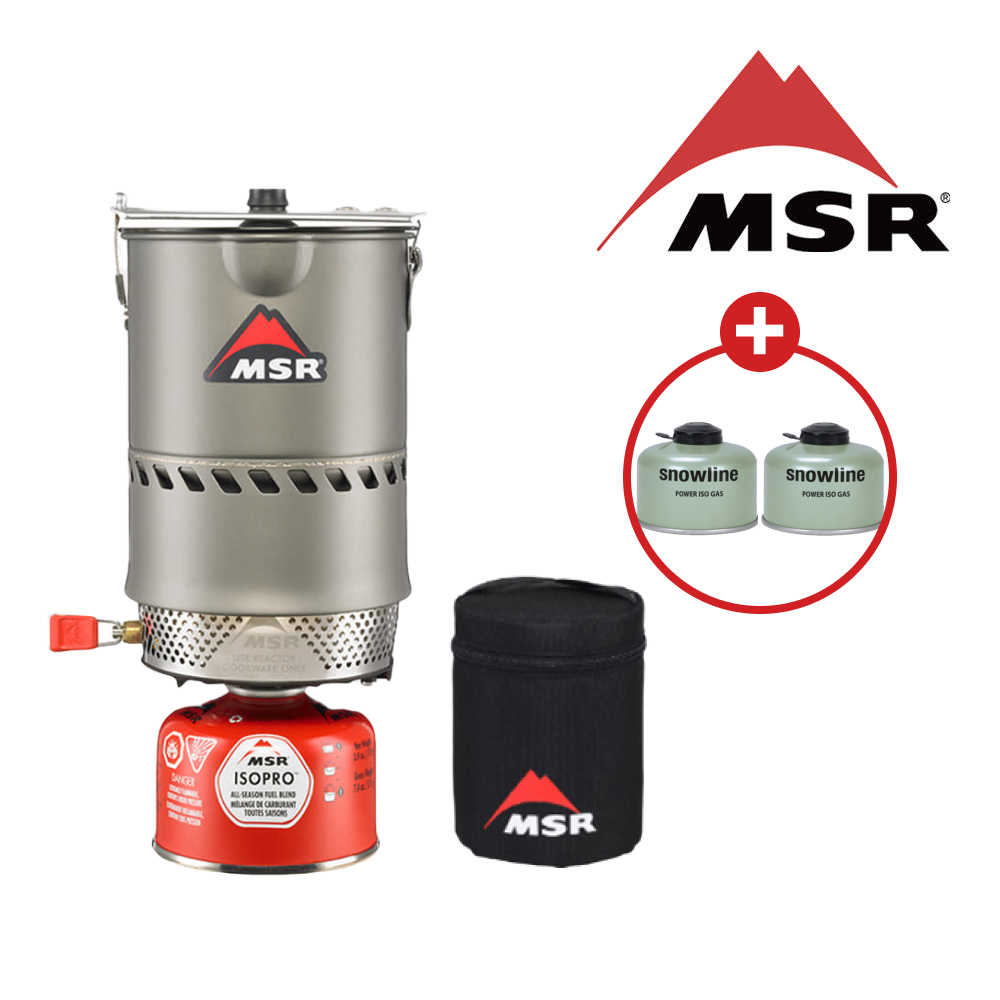 MSR 리액터 스토브세트 1.0L V2 14268 전용파우치 포함 캠핑 백패킹