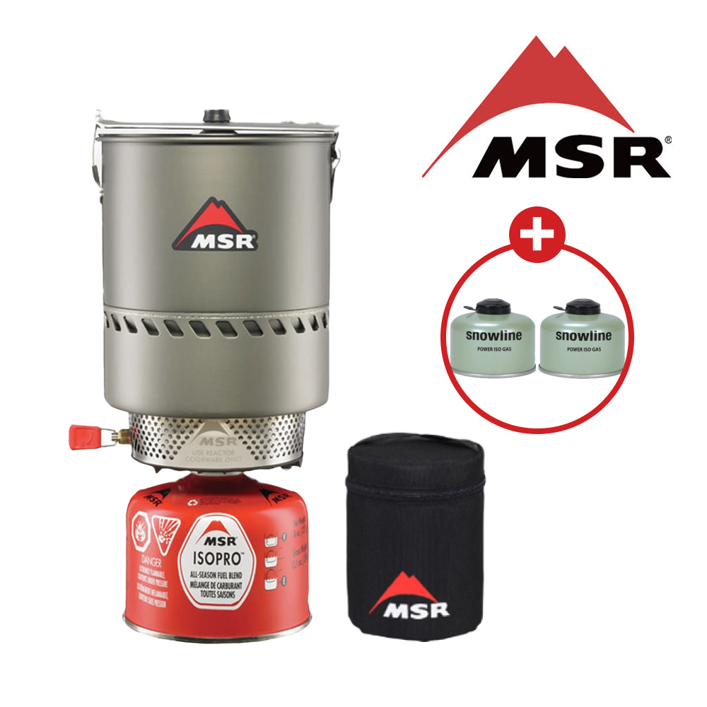 MSR 리액터 스토브 1.7L 세트 V2 14269 전용파우치 포함 캠핑 백패킹