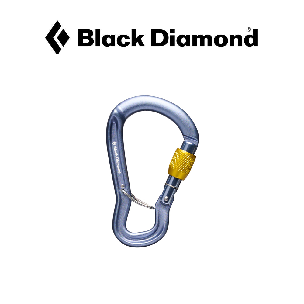 블랙다이아몬드 그리드락 스크류게이트 카라비너 /암벽 등반 클라이밍