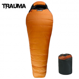 트라우마 TR 알파인 1100D 겨울 동계 거위털 구스 백패킹 캠핑 침낭