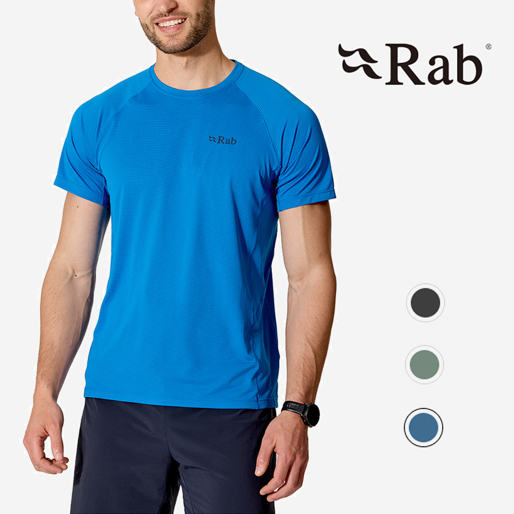 RAB 랩 소닉 남성 반팔 티셔츠 기능성 티셔츠