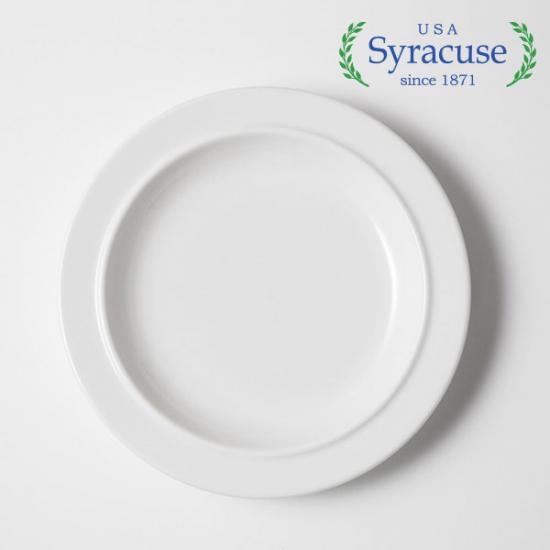 시라쿠스 차이나 메이플 접시 17.5cm 화이트 (SYM-W004)