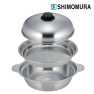 [시모무라] 돔형 스텐 찜냄비 24cm (44763)