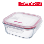 [페드리니] 릴로 프레시 유리밀폐용기 사각형 1100ml (PDR-04GD223)
