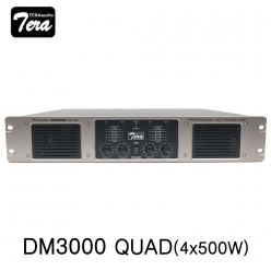 TERAaudio DM3000 QUAD 4CH 파워 엠프 4x500W/8Ω 4x600W/4Ω D-CLASS