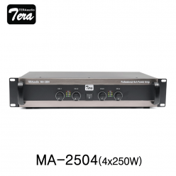 TERAaudio  MA2504 4ch 파워엠프 4x250W /4Ω, 4x200W /8Ω