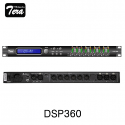 TERAaudio DSP360 디지털 시스템 프로세서 Digital 3in 6out