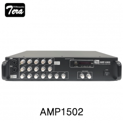 TERAaudio AMP1502 2ch 시스템엠프 2MIC+2Aux 2x150W(RMS) USB/블루투스