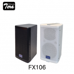 TERAaudio FX106 white/black 풀레인지스피커 6.5"+1" 2WAY U브라켓 포함