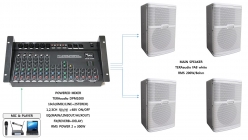 음향SET FA8Wx4+DPM1000