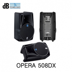 DB OPERA 508DX 파워드 스피커 모니터겸용 8"+1.4" 2WAY POWERED