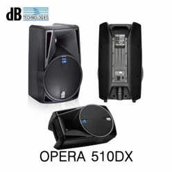 DB OPERA 510DX 파워드 스피커 모니터겸용 10"+1.4" 2WAY POWERED