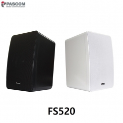 PASCOM FS520 black & white 패션스피커 5인치 풀레인지  8Ω/660Ω 겸용  조(2개)가격입니다