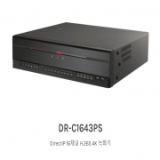 DR-C1643PS DirectIP 16채널 H.265 4K 녹화기