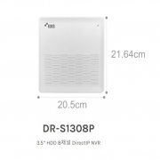 DR-S1308P 3.5’’ HDD 8채널 DirectIP NVR