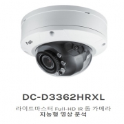 DC-D3362HRXL 라이트마스터 Full-HD IR 돔 카메라 지능형 영상 분석