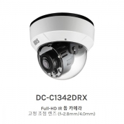 DC-C1342DRX Full-HD IR 돔 카메라 고정 초점 렌즈 (f=2.8mm/4.0mm)