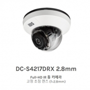 DC-S4217DRX 2.8mm Full-HD IR 돔 카메라 고정 초점 렌즈 (f=2.8mm)